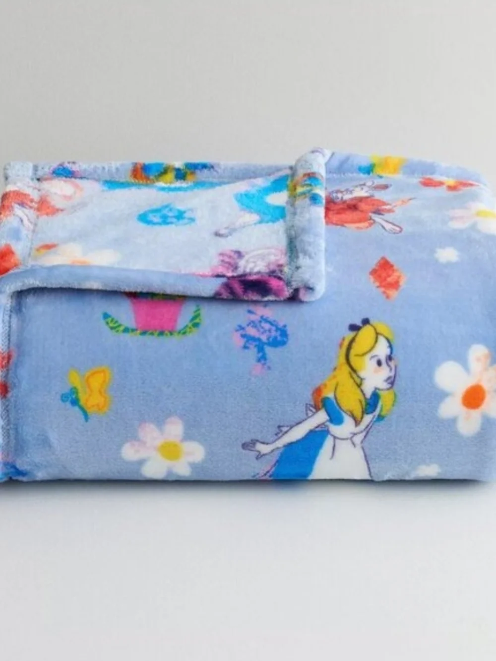 Disney Alice in Wonderland Plush Throw
